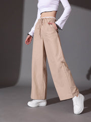 Contrast waist Trouser
