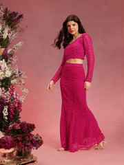 Lehenga With Chloi & Duppata