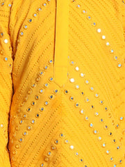 Vastramay - Boys' Yellow Kurta Pyjama Set