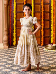 Vastramay - Girls' Gold Dress