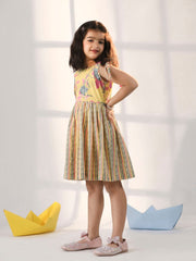 Vastramay - Girls' Yellow Dress