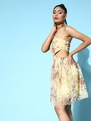 Sassafras - Beige Floral Vacay Attire