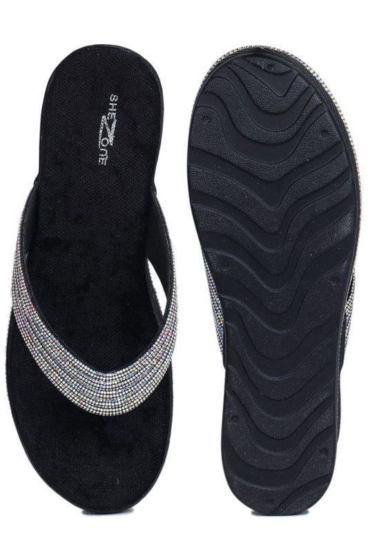 Fashion Open Back Sandal 2 inches Wedge Heels
