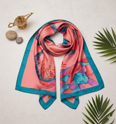 Ode to UAE - Hand Painted Pure Silk Square Canvas