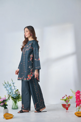 Printed Muslin Co Ord Set