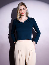 Polo Collar Long Sleeve Regular T-shirt