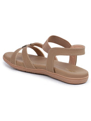 Casual Fashion Backstrap Open Toe Flats