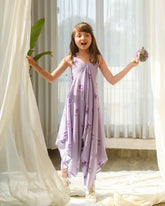 Very Peri Lilac Palazzo Jumpsuit Kids