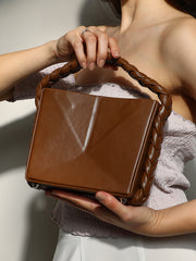 حقيبة دلو Kaleidoscope للنساء - بني شوكولاتة