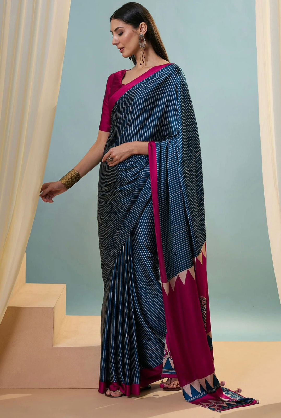 Soft-Modal-Silk-saree-with-stylish-prints-ajmodal2