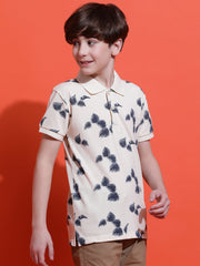 Lil Tomatoes Boys Cotton Polo T-shirt