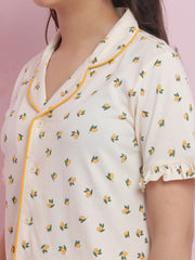 Girls Cotton Night Suits