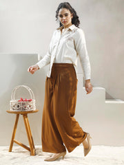 Women Relaxed Fit Spread Collar Floral Printed Cotton Casual Shirt