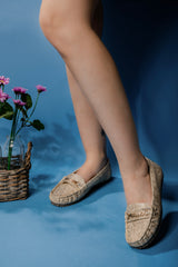 أحذية باليرينا مسطحة ذات مقدمة دائرية، مناسبة للإطلالات الكاجوال