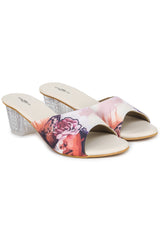 Women Casual Fashion Open Back Mules - 2 inches Block Heels