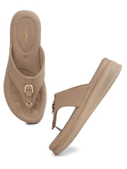 Casual Open Back Round Toe Heels