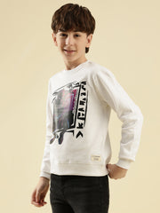 سويت شيرت قطني للأولاد