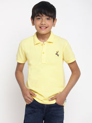 Boys Cotton Polo T-shirt