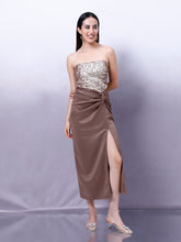 Women Embellished Sequined Maxi Dress