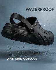 Extra Soft Men's Classic Casual Sports Clogs/Sandals with Adjustable Back Strap for Adult