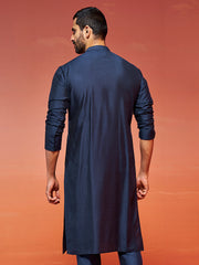 Vastramay - كورتا فيسكوز باللون الأزرق الداكن للرجال