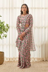 طقم ساري جاهز من كوبي بينك