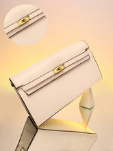 حقيبة كتف نسائية من ذا أوفرلاب - أبيض بودرة