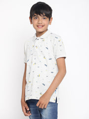 Boys Cotton Polo T-shirt