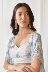 Cloud White Fusion Co-Ord Set