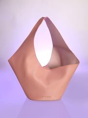 حقيبة هوبو اليومية النسائية - وردي خدود