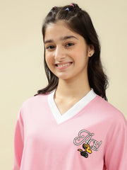 Girls Cotton Crop Top