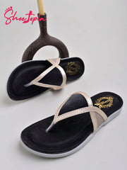 Shoetopia - Stylish & Comfortable Black Flats For Women & Girls