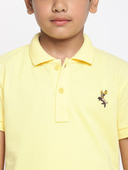Boys Cotton Polo T-shirt