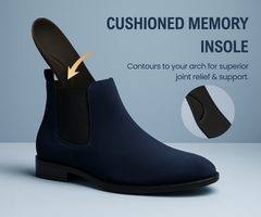 Men's Slip On Fashion Chelsea Boots | High Tops, Soft Cushioned Insole, Comfortable Fit, Trendy, Stylish Boots