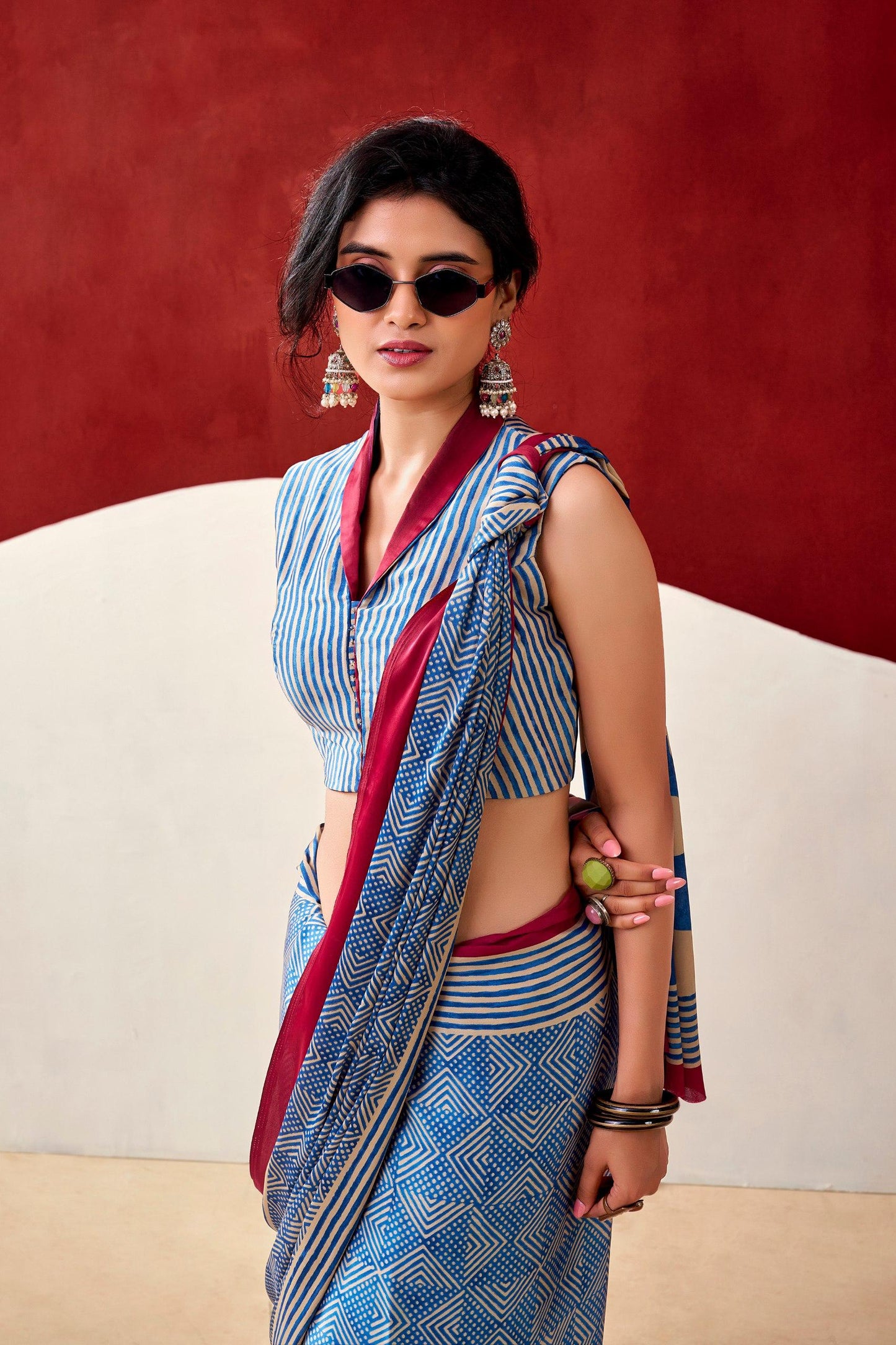 Soft-Modal-Silk-saree-with-stylish-prints-ajmodal1
