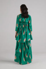 Jade Green Dhoti Kurti Dress