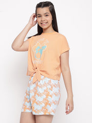 Girls Disney Cotton Night Suits