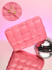 حقيبة كتف نسائية من ذا بوفي إنترواين - وردي روج