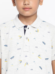 Boys Cotton Polo T-shirt