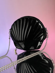 حقيبة كتف Coquille للنساء - أونيكس بلاك