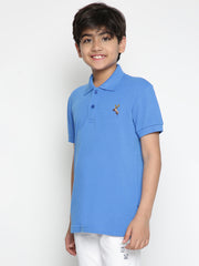 Boys Cotton Polo T-shirt