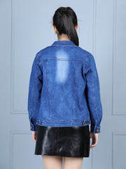 Girls Blue Denim Jacket