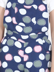 Girls Multi Colour Polka Printed Playsuit (T-Shirt not included)