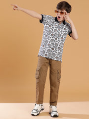 Lil Tomatoes Boys Cotton Polo T-shirt