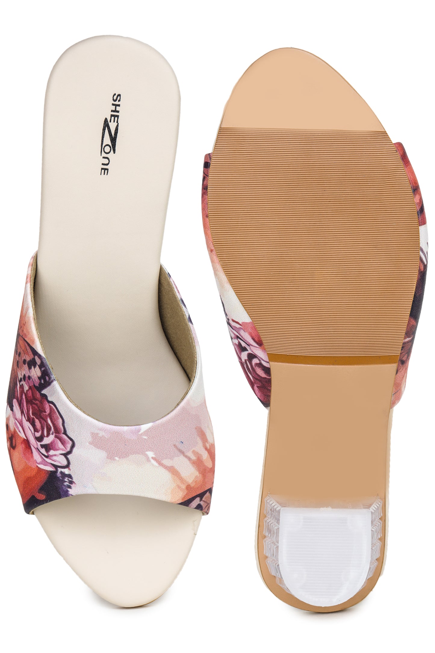Women Casual Fashion Open Back Mules - 2 inches Block Heels