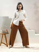 Women Relaxed Fit Spread Collar Graphic Printed Cotton Casual Shirt