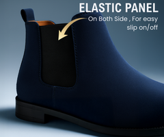 Men's Slip On Fashion Chelsea Boots | High Tops, Soft Cushioned Insole, Comfortable Fit, Trendy, Stylish Boots