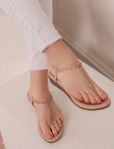 Casual Fashion Slip-On T-Strap Flats Flats