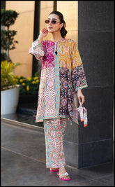 Printed Rayon Co Ord Set