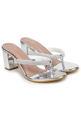 Women Casual Fashion Open Back Sandals - 2.5 inches Block Heels